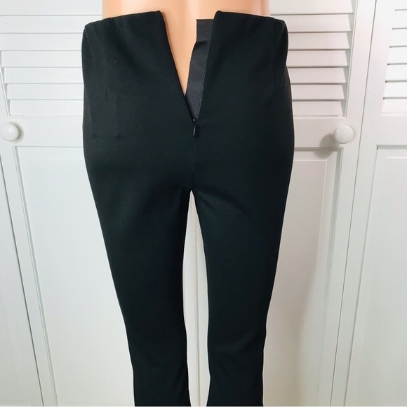 RAG & BONE Black Simone Lace Up Cropped Pant Size 2 - Picture 5 of 10